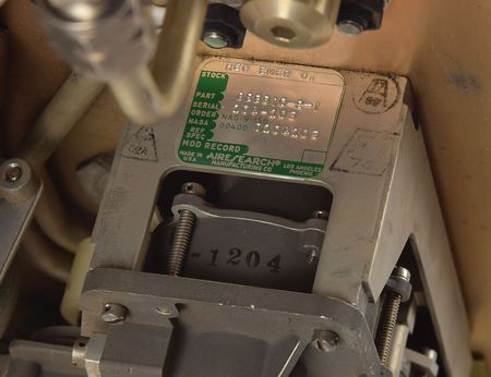 Lot #8113  Apollo CM Block I Oxygen Control Panel - Image 3