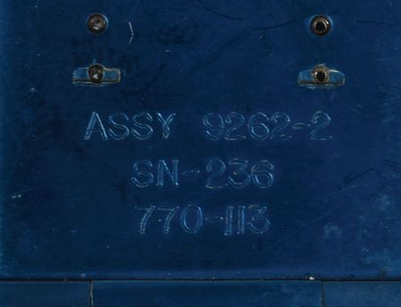 Lot #8146  Apollo Internal Electrical Connector Battery Pack and Signal Conditioner Mock-up - Image 3