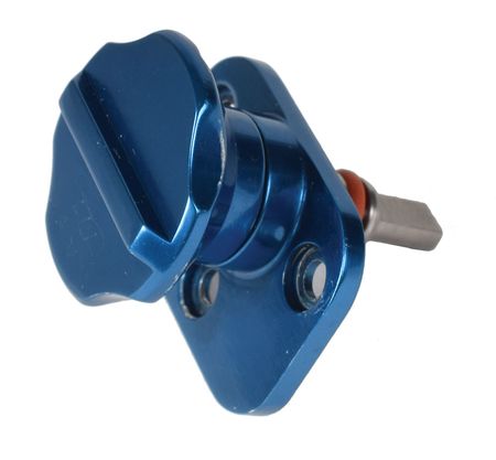 Lot #8137  Apollo Blue Emergency Gas Diverter Valve Knob - Image 1