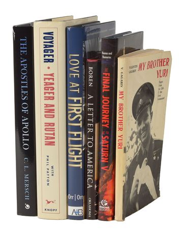 Lot #8399 Gene Cernan's Collection of (6) Signed Space Books - Image 1