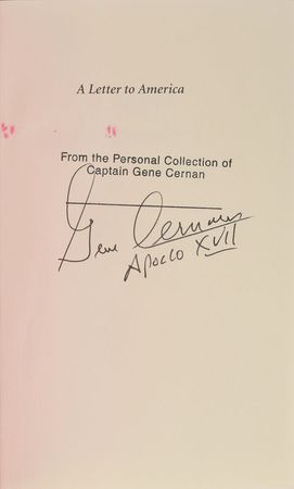 Lot #8399 Gene Cernan's Collection of (6) Signed Space Books - Image 6