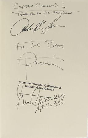 Lot #8399 Gene Cernan's Collection of (6) Signed Space Books - Image 7