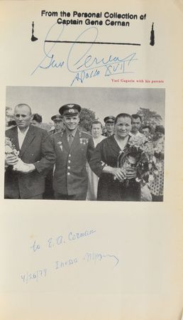 Lot #8399 Gene Cernan's Collection of (6) Signed Space Books - Image 8