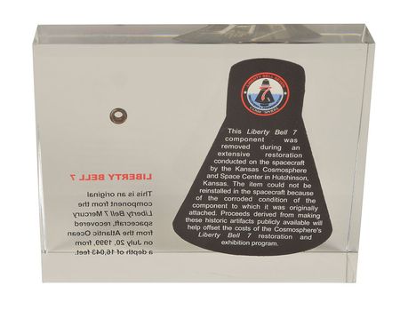 Lot #8057  MR-4: Liberty Bell 7 Flown Component - Image 2