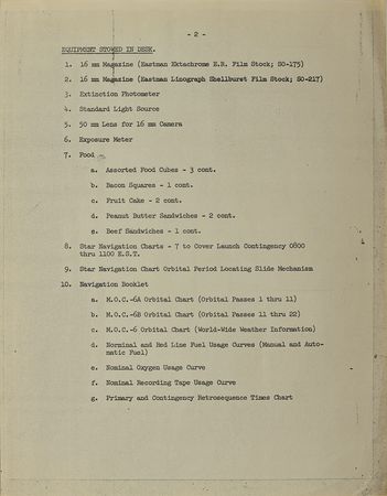 Lot #8077  MA-9: Gordon Cooper Mercury Photographic Archive - Image 14