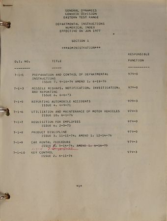 Lot #8079  MA-9: Gordon Cooper Post-Mercury Archive - Image 7