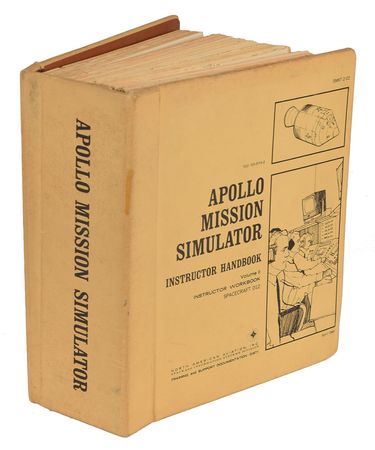 Lot #8160  Apollo Mission Simulator Instructor Handbook - Image 5