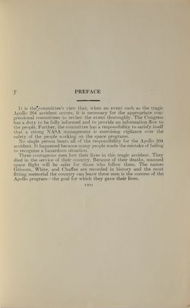 Lot #8185  Apollo 1 Senate Committee Reports - Image 1