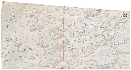 Lot #8331 Dave Scott?s Apollo 15 Lunar Orbit-Flown Photography Chart D - Image 10