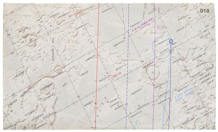 Lot #8331 Dave Scott?s Apollo 15 Lunar Orbit-Flown Photography Chart D - Image 14