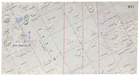 Lot #8331 Dave Scott?s Apollo 15 Lunar Orbit-Flown Photography Chart D - Image 15