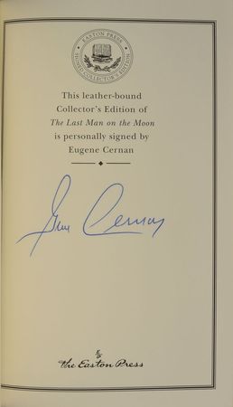 Lot #8396 Gene Cernan Signed Book - Image 1