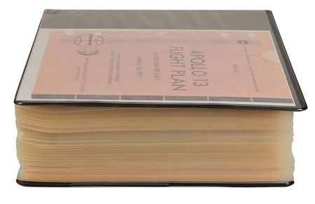 Lot #8286  Apollo 13 Flight Plan Signed by Fred Haise - Image 3