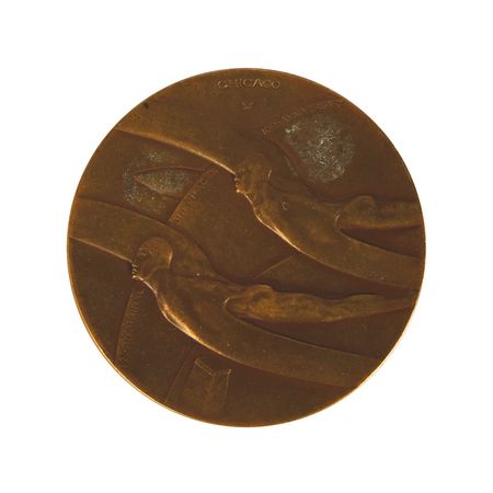 Lot #8005  National Air Races 1930 Bronze Medal