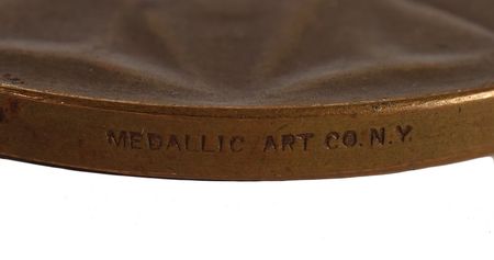 Lot #8005  National Air Races 1930 Bronze Medal - Image 3