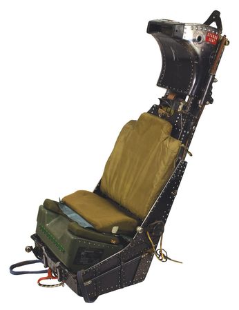 Lot #8010  A-7 Corsair Ejection Seat - Image 1