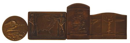 Lot #8004  Aviation Lot of (4) Early Medallions