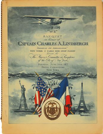 Lot #8003 Charles Lindbergh Collection of Items - Image 4