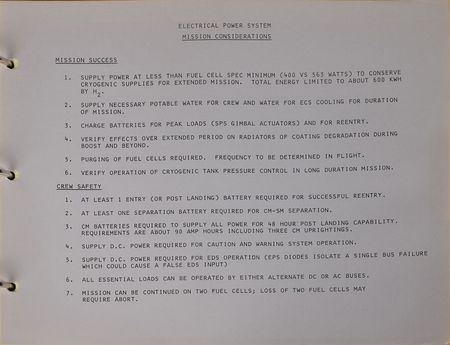 Lot #8183 Apollo Saturn IB AS-204 Briefing Book - Image 4