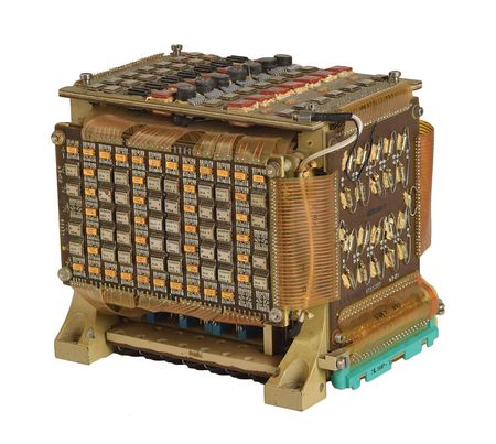 Lot #8132  Saturn V Launch Vehicle Digital Computer (LVDC) Memory Module - Image 2