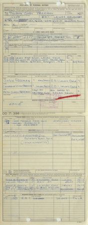 Lot #8107 Theodore C. Freeman Signed Document - Image 1