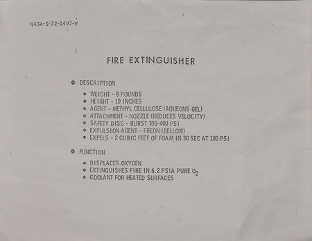 Lot #8418  Skylab Fire Extinguisher Nozzle - Image 4