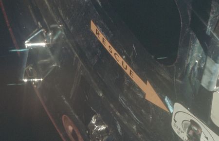 Lot #8216  Apollo 11 Flown Command Module Columbia Rescue Arrow from Crew Hatch - Image 5