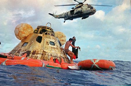 Lot #8216  Apollo 11 Flown Command Module Columbia Rescue Arrow from Crew Hatch - Image 7