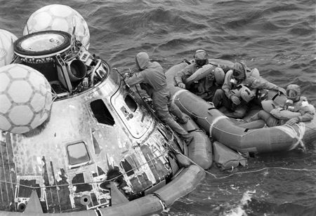 Lot #8216  Apollo 11 Flown Command Module Columbia Rescue Arrow from Crew Hatch - Image 8