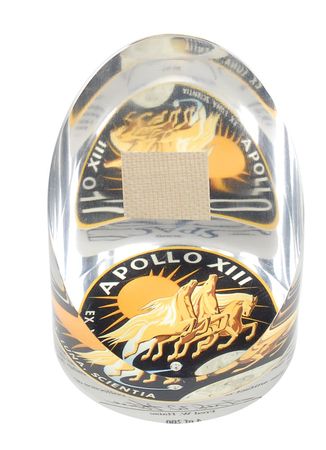 Lot #402 Apollo 13 Flown Couch Fabric - Image 1