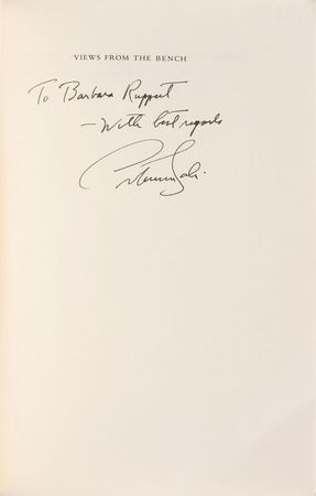 Lot #219 Antonin Scalia - Image 1