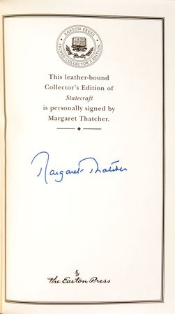 Lot #228 Margaret Thatcher Book - Image 1