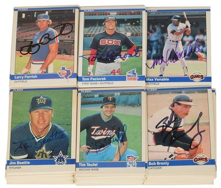 Lot #858 Baseball: 1984 Fleer Baseball Cards - Image 2
