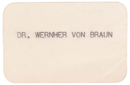 Lot #454 Wernher von Braun - Image 2