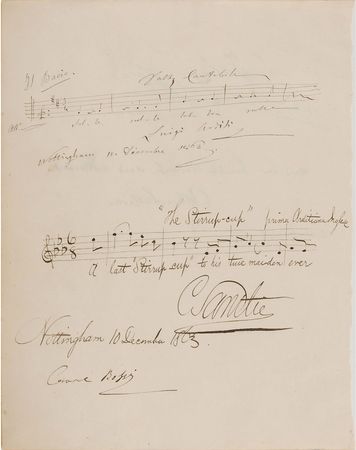Lot #641 Arthur Sullivan and Emma Albani - Image 2