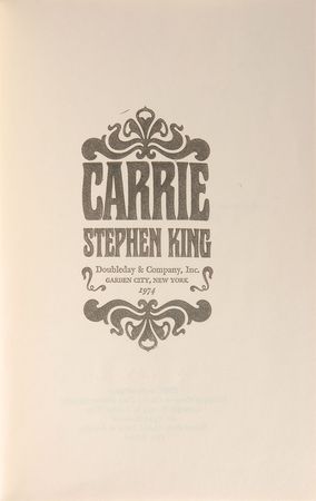Lot #528 Stephen King: Sought-after first edition of King?s first novel - Image 3