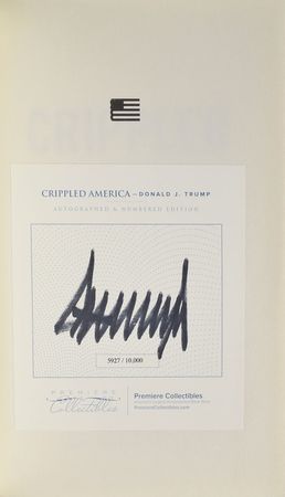 Lot #140 Donald Trump Book - Image 1