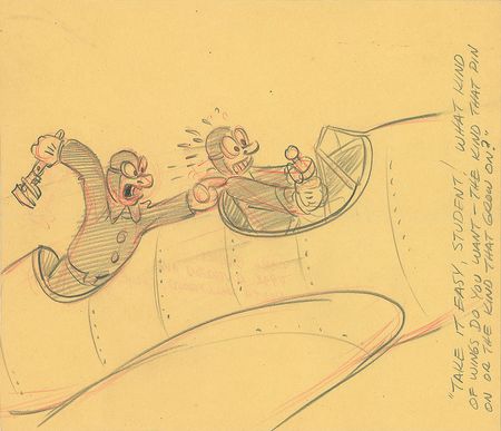 Lot #476 Carl Barks Sketch - Image 1