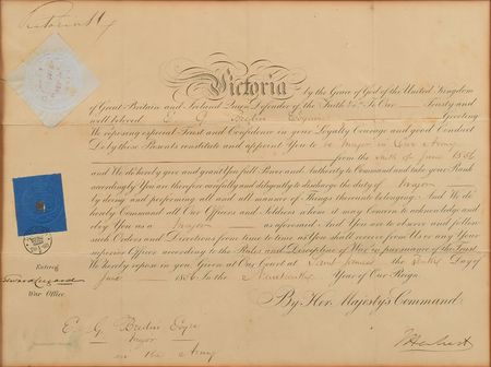 Lot #291 Queen Victoria Signed Document - Image 2