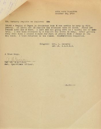 Lot #357 World War I Report - Image 2