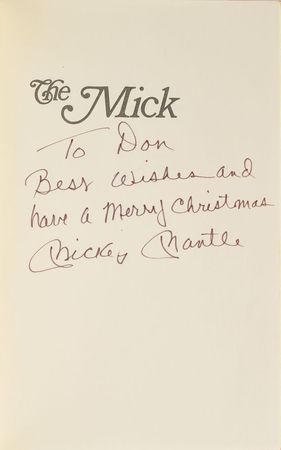 Lot #869 Mickey Mantle: Uncommon Mick group lot - Image 3