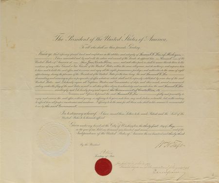 Lot #132 William H. Taft - Image 1