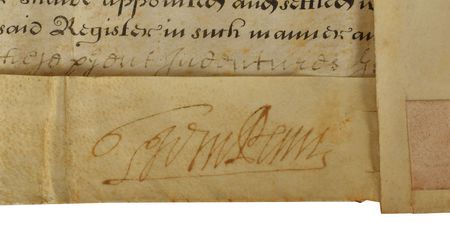 Lot #160 William Penn: Impressive 1685 Pennsylvania land grant - Image 2
