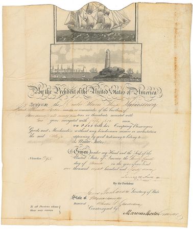 Lot #19 James K. Polk and James Buchanan: