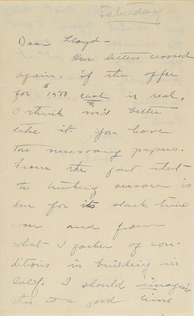Lot #361 Amelia Earhart: Rare handwritten letter from Earhart concerning her part-time trucking business - Image 1