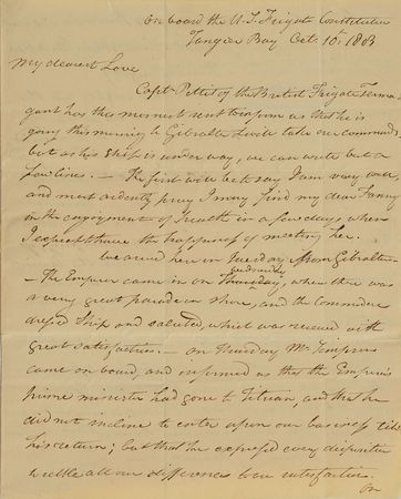 Lot #268 Tobias Lear Handwritten Letter Signed - Image 1