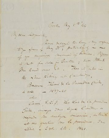 Lot #297 Charles Sumner - Image 1