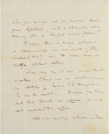 Lot #297 Charles Sumner - Image 2