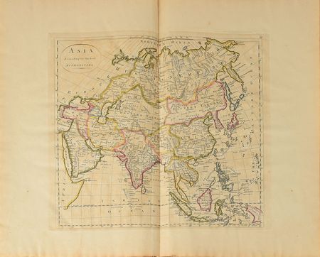 Lot #214 Mathew Carey: Rare 1816 edition of Carey's General Atlas, portraying America's westward expansion - Image 3