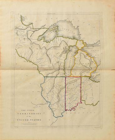Lot #214 Mathew Carey: Rare 1816 edition of Carey's General Atlas, portraying America's westward expansion - Image 14